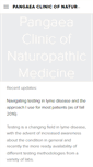 Mobile Screenshot of pannaturopathic.com